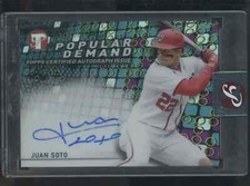 2022 Topps Pristine Juan Soto Popular Demand Auto Encased #PDA-JS