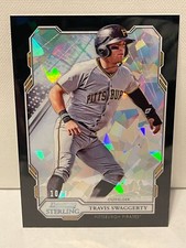 2019 Bowman Sterling Black Atomic Refractor Travis Swaggerty #BPR-14 10/10!