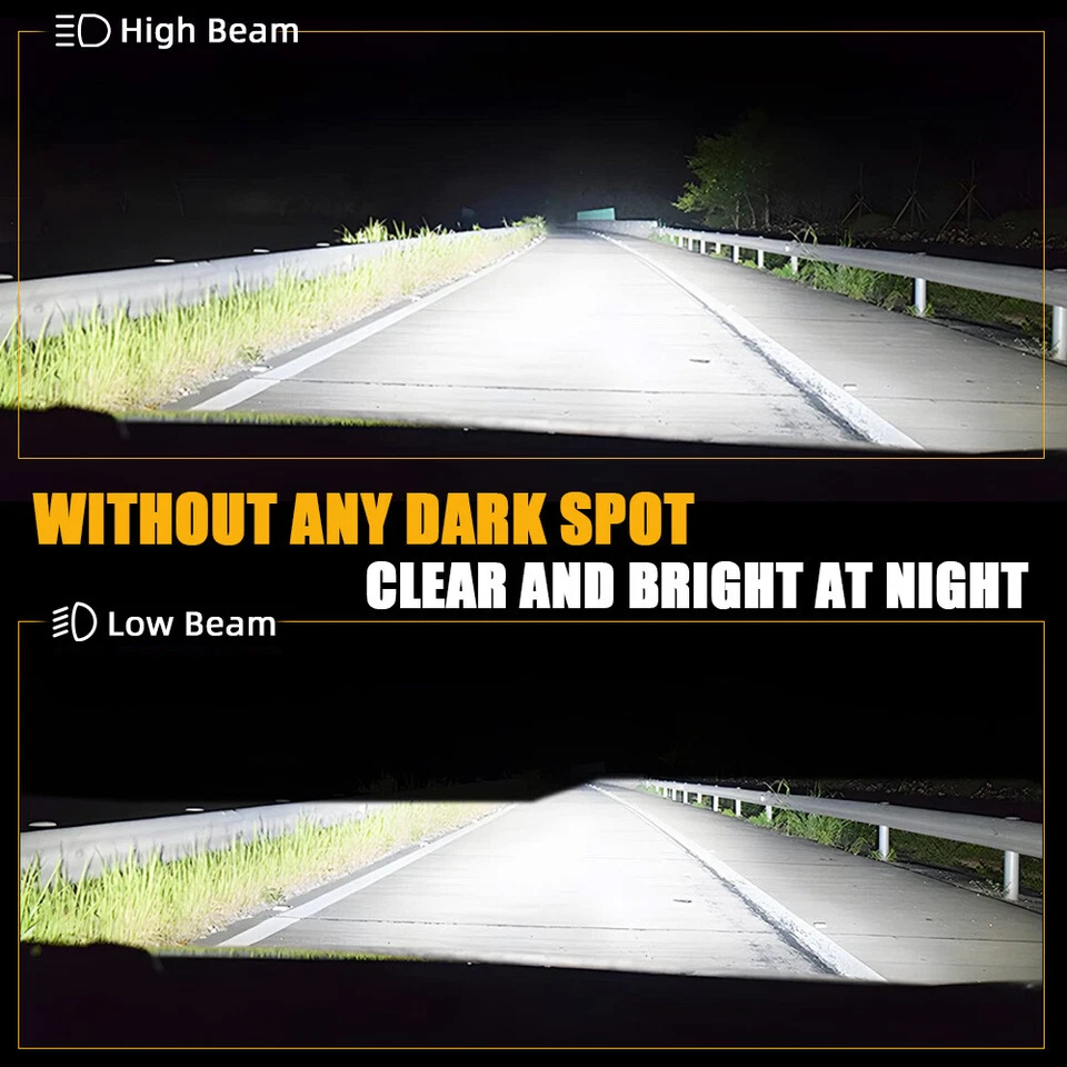 D2S D2R LED Headlight Bulb Replace HID Xenon Super 6500K White Conversion Kit - Image 4 of 4