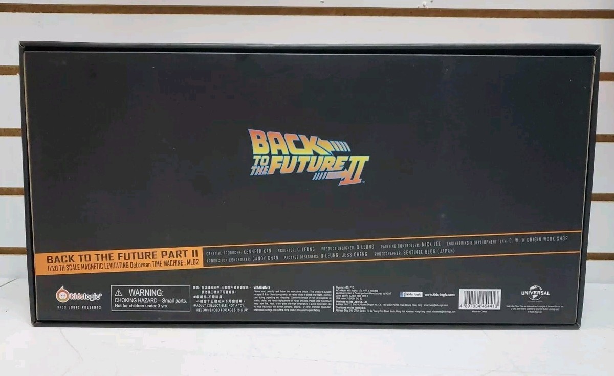 キッズロジック Magnetic Floating デロリアン 1/20 Back To The Future PartII kids logic 1/20 Magnetic Floating