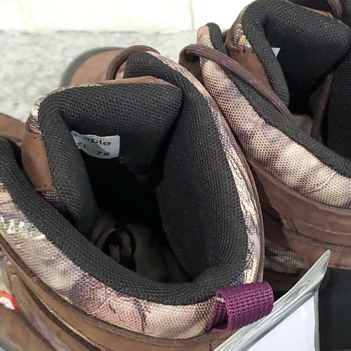 Browning Leather Waterproof Camo High-Top 400g Hunting Boots for Women 7M - Picture 10 of 12