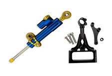 Ammortizzatore di Sterzo con Kit Montaggio adatto per Kawasaki Z1000 03-09/Z750 