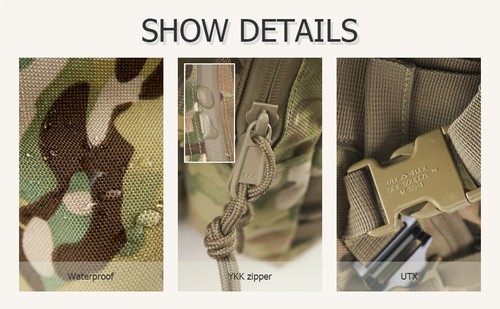 Zaino grande 160L MT Pack zaino tattico militare FLIBE telaio cintura tattico - Foto 17 di 28