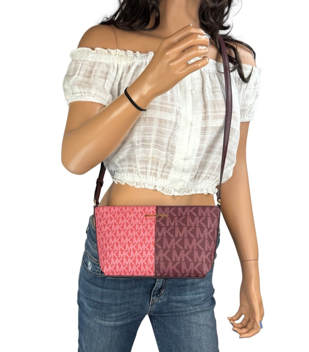 MICHAEL KORS JET SET TRAVEL SMALL SHOULDER CROSSBODY BAG MK