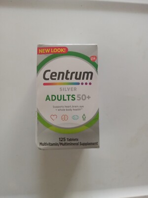Centrum Silver Multivitamin for Adults 50 Plus Multimineral 125 Ct 
