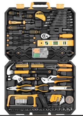 228 Piece Socket Wrench Auto Repair Tool Combination Package Mixed Tool Set 