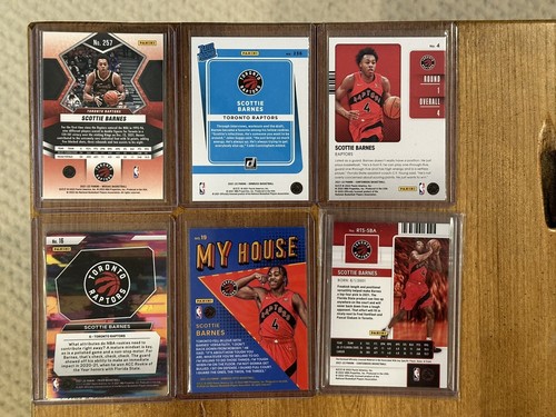 (8) Scottie Barnes Toronto Raptors Rookie Prizm Lot w/ Patch - Picture 5 of 7