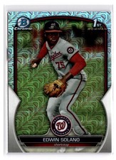 2023 Bowman Mojo Chrome Edwin Solano #BCP-169 Washington Nationals
