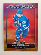 2022-23 OPC PLATINUM HOCKEY NICK ABRUZZESE MARQUEE ROOKIE SUNSET #229 WJ