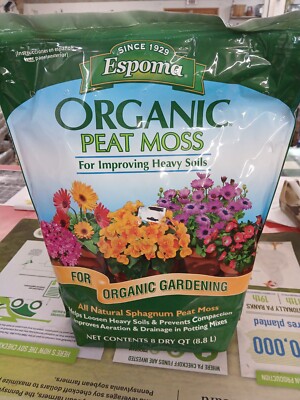 ESPOMA ORGANIC PEAT MOSS 8.8 L