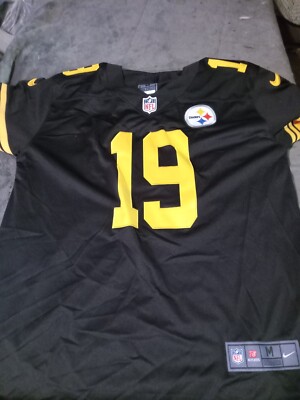 Nike NFL Juju Smith-Schuster #19 On Field Steelers Stitched Jersey Mens  Medium