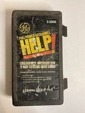 GE Full Power 40 Channel 2-Way Citizens Band Radio HELP General Electric 3-5900
