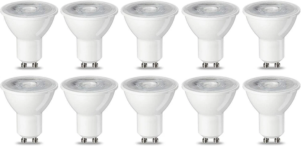 5W GU10 LED Bombillas Foco Lámparas Blanco Cálido Frío 1 2 3 5 7 8 Paquete de 10