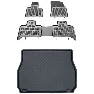 RX07152110-1 Jeu de tapis de coffre en PE et de tapis de sol pour BMW X5 E53 199 - Photo 1/4