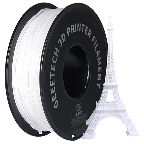 Geeetech 3D Printer Filament PLA White 1.75mm 1kg Per Roll Consumables US New