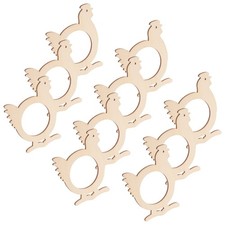  20 Pcs Dining Table Decor Elegant Napkin Holder Decors Bulk Rings