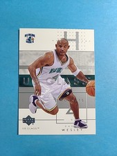 David Wesley 2002-03 Upper Deck UD Glass Basketball Card # 55 I9243