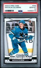 2024 UD O-PEE-CHEE #545 MACKLIN CELEBRINI ROOKIE RC PSA 10