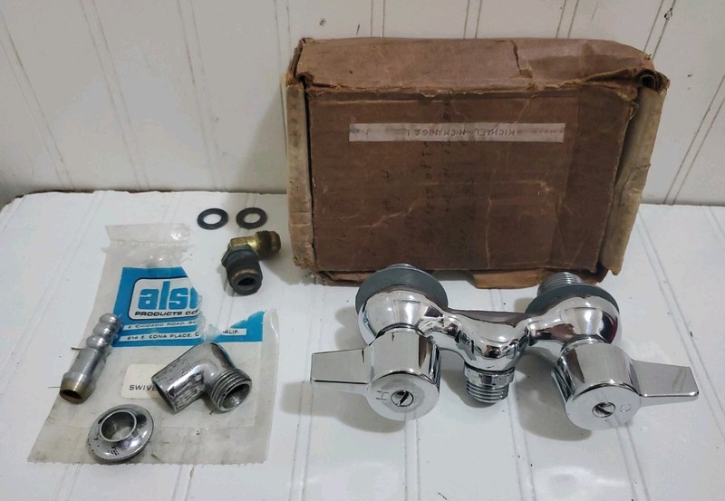 ALSONS Model 1650 2 Valve Adapter For Unica Shower Diverter Knobs 3-3/8 3/8 3/4