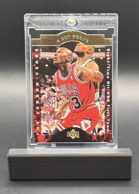 1996-97 Upper Deck MICHAEL JORDAN A Cut Above GOLD FOIL Die Cut  