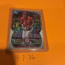 Brady House 2023 Bowman Chrome Speckle Refractor Prospect RC SSP /299 ⭐️ MINT