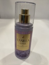 Bath Body Works Vanilla Ease Fine Fragrance Mist 2.5 oz Travel Size