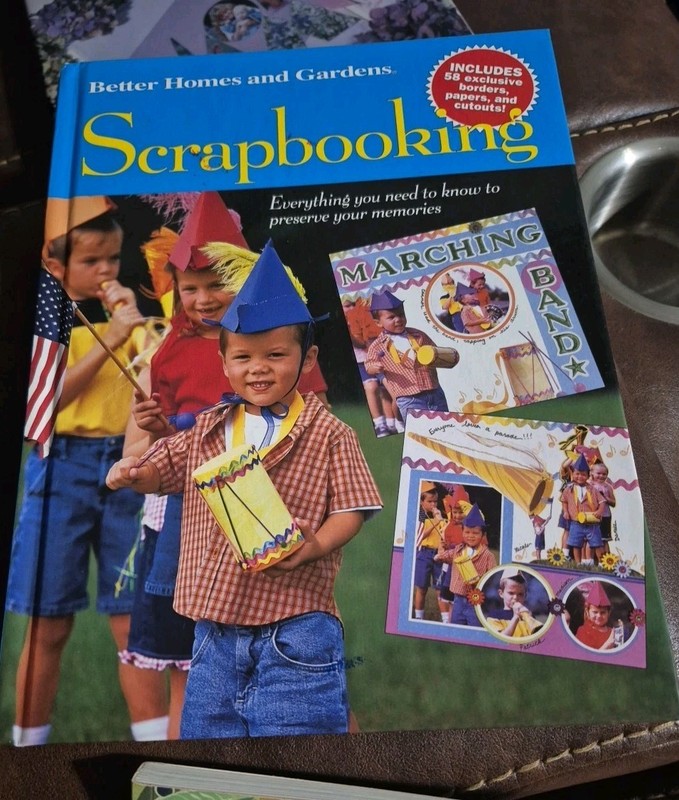 Better Homes and Gardens Scrapbooking ( Hardcover) Hobby Hardcover Book