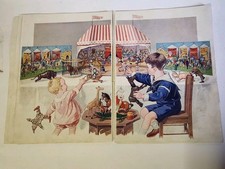 1920s Schoenhut Toy Humpty Dumpty Circus Toy Catalog With Color Illustrations