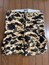 A Bathing Ape Camouflage Cargo Shorts M