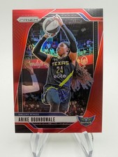 2024 WNBA Prizm ARIKE OGUNBOWALE Red Prizm /299 #28 Dallas Wings