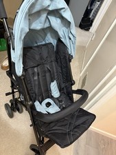 Baby Pushchair Stroller Compact Easy Folding Blue Lightweight From 6-4 Years .