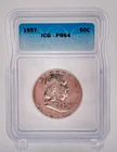 1957 $0.50 Cent Piece Coin - ICG Graded PR64