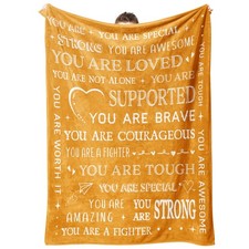 Gifts for Women or Men- Blanket Gifts for Her Him Get Well Blanket Inspiratio...