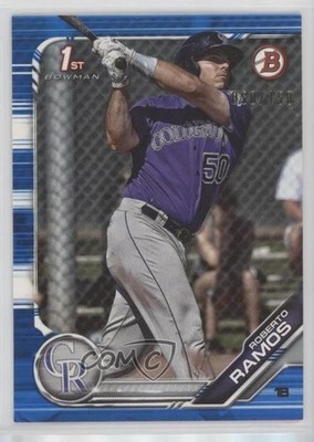 2019 Bowman Prospects Blue 50/150 Roberto Ramos #BP-145 0fa7