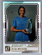 2026 Panini Donruss WNBA #10 A'ja Wilson Season Highlights Base