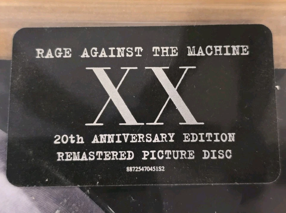 Rage Against the Machine (2012) Limited Edition Numbered Picture Disc NEW #3873 - Image 4 of 4