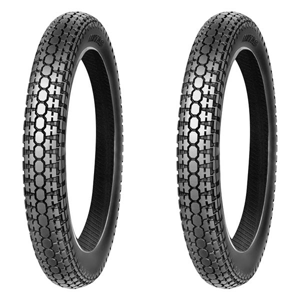 TYRE PAIR MITAS 4.00-19 71P H-02 + 4.00-19 71P H-02 SUPER SIDE