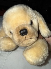 Russ Berrie Puff Puff Luv Pets 877 Plush Dog Vintage 10" Nice