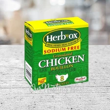 Herb-Ox Boullion - Chicken - Low Sodium, 8 Count