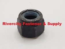 (100) 1/4-20 Coarse Thread Grade 8 Nylon Insert Hex Lock Stop Nut Plain 1/4x20