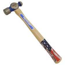 Vaughan Tc308 Ball Pein Hammer, 8 Oz, Steel, 12 In