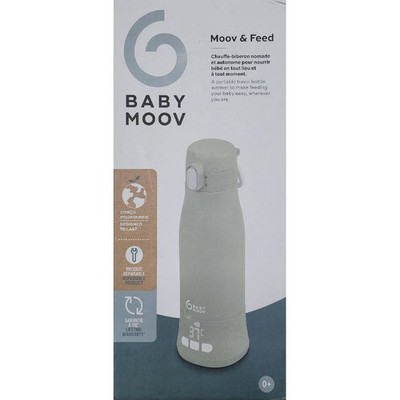 Babymoov Mobiler und kabelloser Flaschenwärmer Moov & Feed, 340ml Green