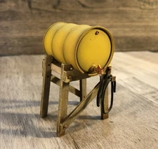 F Scale Oil Drum Stand Kit unpainted