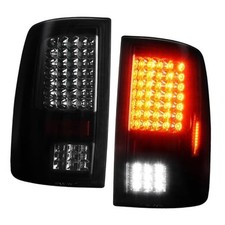  2 Pack Rear LED Taillight Assembly Fit for 2009-2018 Dodge Ram 1500, 2010