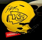 Jalen Royals Signed Full Size RAVE AUTHENTIC Helmet KC Chiefs Metabilia COA
