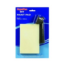 SupaDec Decorating Paint Pad With Handle Wall & Ceiling Painting Pad 6x4 Inch
