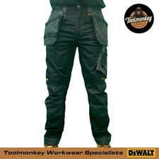 Dewalt Work Trousers Slim Fit with Stretch Panels Pro Stretch Holster Bridgeport