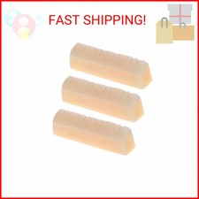 3Pcs Mandolin Bone Nut, String Nut for 8 String Mandolin Instrument Replacement