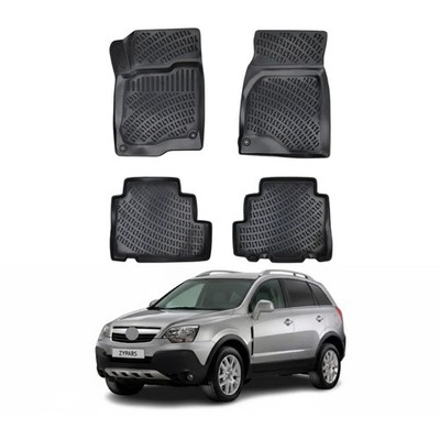 Floor Mats Liner for Opel Antara 2006+ TPE All Weather
