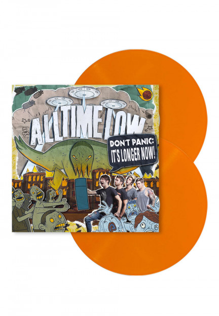 All Time Low Don't Panic: It's Longer Now (Colored Vinyl, Orange